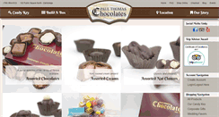 Desktop Screenshot of paulthomaschocolates.com